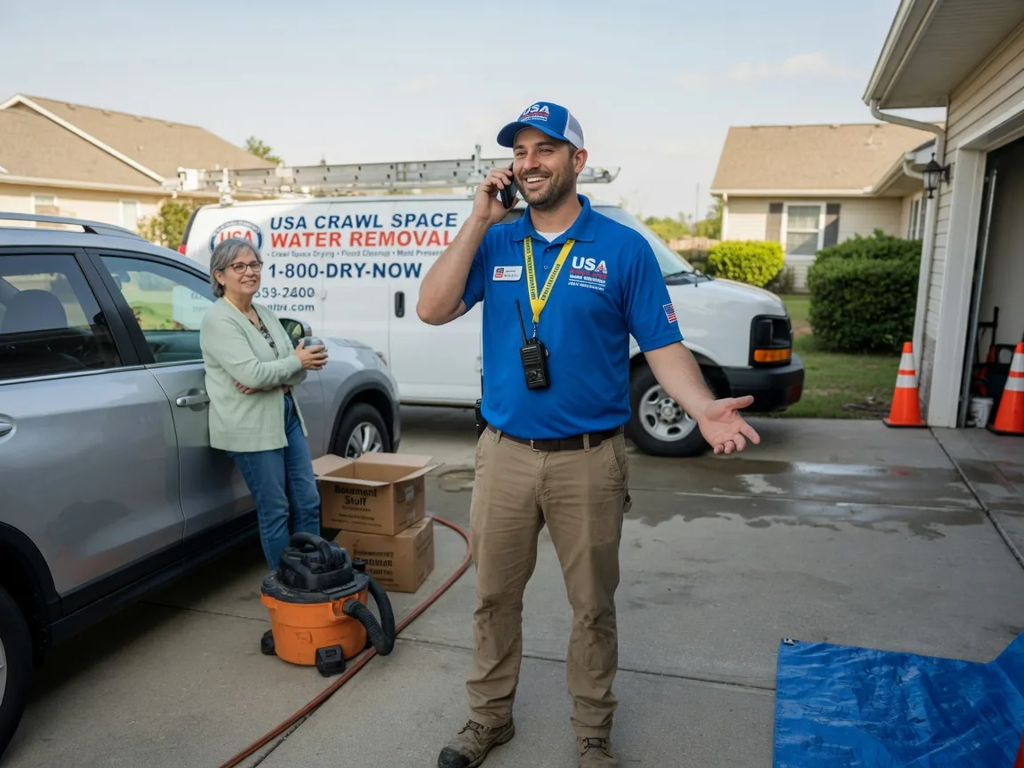 Crawl Space Water Removal Amory, MS FAQs